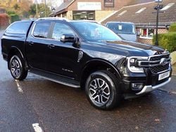 Black Used 2025 Ford Ranger Platinum Pickup | £49,994 (Fair price)