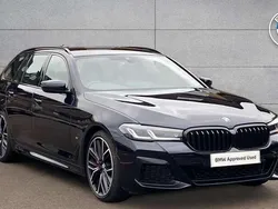 Black Used 2024 BMW 520 M Sport Estate | £32,990 (Fair price)