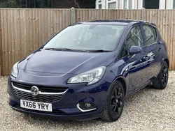 Blue Used 2017 Vauxhall Corsa SRi Hatchback | £6,100 (Fair price)