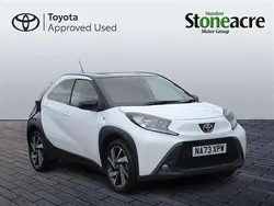 White Used 2023 Toyota Aygo Hatchback | £16,250 (Fair price)