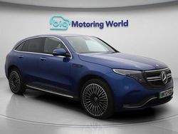Blue Used 2022 Mercedes EQC400 AMG line SUV | £29,100 (Fair price)