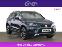 Blue Used 2019 Seat Ateca 4Drive SUV | £15,709 (Fair price)