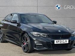 Black Used 2021 BMW 330e M Sport Sedan | £19,795 (Fair price)