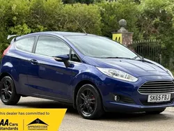 Blue Used 2015 Ford Fiesta Zetec Hatchback | £5,990 (Fair price)