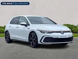 White Used 2023 VW Golf VIII GTI Hatchback | £28,546 (Fair price)