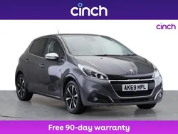 Grey Used 2019 Peugeot 208 Hatchback | £8,199 (Fair price)
