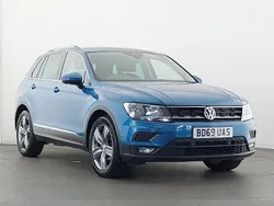 Blue Used 2019 VW Tiguan Match SUV | £14,698 (Fair price)