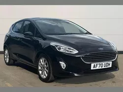 Black Used 2020 Ford Fiesta Titanium Hatchback | £11,299 (Fair price)