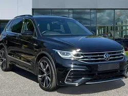 Deep black pearl Used 2023 VW Tiguan R-line SUV | £27,511 (Fair price)