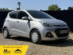 Silver Used 2015 Hyundai i10 SE Hatchback | £4,295 (Fair price)