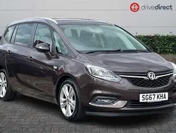 Brown Used 2017 Vauxhall Zafira Tourer SRi MPV | £8,641 (Fair price)