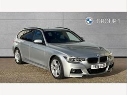 Silver Used 2016 BMW 320 M Sport Estate | £13,995 (Expensive)