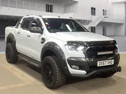 White Used 2017 Ford Ranger Wildtrack Pickup | £18,995 (Expensive)