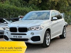 White Used 2015 BMW X5 M Sport SUV | £16,794 (Good price)
