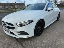 White Used 2018 Mercedes A200 AMG line Hatchback | £16,359 (Fair price)