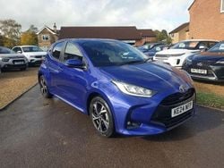 Blue New 2024 Toyota Yaris Hybrid Design Hatchback | £19,995 (Super price)