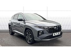 Grey Used 2021 Hyundai Tucson N Line SUV | £18,441 (Fair price)