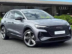 Grey Used 2024 Audi Q4 e-tron Black Edition SUV | £34,250 (Super price)