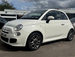 White Used 2013 Fiat 500S S Hatchback | £4,699 (Fair price)