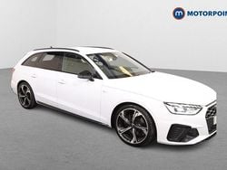 White Used 2022 Audi A4 Black Edition Estate | £22,499 (Good price)