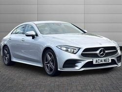Iridium silver Used 2019 Mercedes CLS350 AMG line Sedan | £23,700 (Fair price)