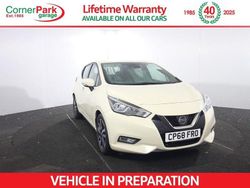 White Used 2018 Nissan Micra Acenta Limited Edition Hatchback | £8,299 (Fair price)