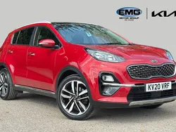 Red Used 2020 Kia Sportage 4 SUV | £16,499 (Fair price)