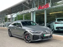 Grey Used 2023 BMW i4 Shadowline Sedan | £36,490 (Fair price)