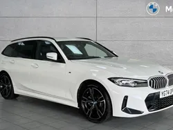 White Used 2024 BMW 330e M Sport Estate | £34,527 (Super price)