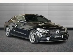 Black Used 2018 Mercedes C300 AMG Line Premium Coupe | £16,695 (A bit pricey)