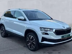 Moon white metallic Used 2025 Skoda Karoq SE L SUV | £32,290 (Expensive)