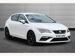 White Used 2017 Seat Leon FR Hatchback | £10,240 (Fair price)