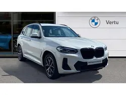 White Used 2022 BMW X3 M Sport SUV | £34,250 (Fair price)