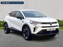 White New 2025 Renault Captur Techno SUV | £19,999 (Fair price)