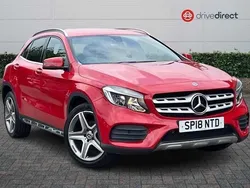 Red Used 2018 Mercedes GLA200 Executive SUV | £14,569 (Fair price)