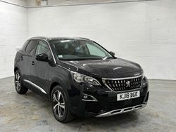 Black Used 2018 Peugeot 3008 Allure Hatchback | £11,975 (Fair price)