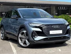 Blue Used 2024 Audi Q4 e-tron Black Edition SUV | £34,980 (Good price)