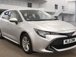 Silver Used 2021 Toyota Corolla Estate | £16,490 (Fair price)