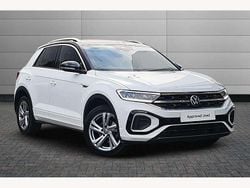 Pure white Used 2022 VW T-Roc R-line SUV | £20,895 (Fair price)