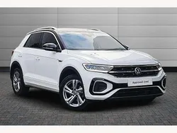 Pure white Used 2022 VW T-Roc R-line SUV | £20,895 (Fair price)