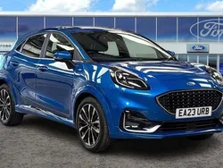 Blue Used 2023 Ford Puma ST-Line Hatchback | £18,495 (A bit pricey)