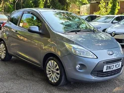 Silver Used 2013 Ford Ka Zetec Hatchback | £4,350 (Fair price)