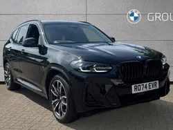 Black Used 2024 BMW X3 M Sport SUV | £44,995 (Fair price)
