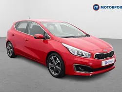 Red Used 2017 Kia Ceed 4 Hatchback | £10,049 (A bit pricey)