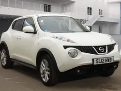 White Used 2012 Nissan Juke Acenta SUV | £4,299 (Fair price)