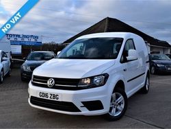 White Used 2016 VW Caddy Trendline MPV | £9,995 (Expensive)
