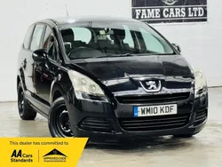 Black Used 2010 Peugeot 5008 Active MPV | £2,000