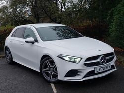 White Used 2020 Mercedes A200 AMG line Hatchback | £18,498 (Fair price)