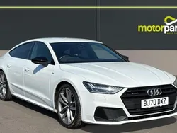 White Used 2020 Audi A7 Competition Hatchback | £29,000 (Fair price)