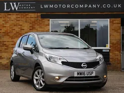 Silver Used 2016 Nissan Note Acenta Premium MPV | £4,795 (Fair price)